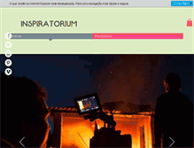 Tablet Screenshot of inspiratorium.com.br